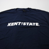 Kent State Golden Flashes Gildan Short Sleeve Shirt Men's Navy New XL-TOPS-173591
