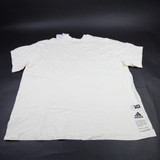 Rutgers Scarlet Knights adidas Short Sleeve Shirt Men's Beige New 4XL-TOPS-173694
