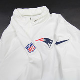 New England Patriots Nike NFL On Field Pullover Men's White Used L TOPS-173736