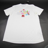 Rutgers Scarlet Knights adidas Aeroready Short Sleeve Shirt Men's XLT TOPS-173660