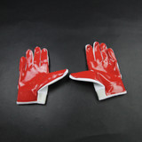 adidas adizero Gloves - Receiver Unisex White/Red New with Tags XL-EQPT-006489