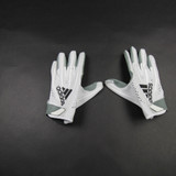 adidas adizero Gloves - Receiver Unisex White/Gray New with Tags-EQPT-006510