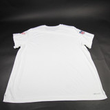 New England Patriots Nike NFL On Field Short Sleeve Shirt Men's White New 4XL-TOPS-173173