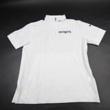 New England Patriots Nike NFL On Field Pullover Men's White Used M TOPS-173285