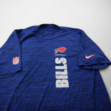 Buffalo Bills Nike NFL On Field Nike Tee Short Sleeve Shirt Men's Blue Used M TOPS-173891
