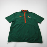 Miami Hurricanes adidas Aeroready Pullover Men's Green Used Multiple Sizes TOPS-173850