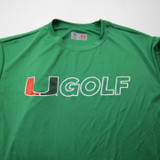 Miami Hurricanes A4 Short Sleeve Shirt Men's Green New M-TOPS-173874