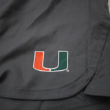 Miami Hurricanes adidas Athletic Shorts Women's Gray New XL-SHOR-037483