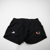 Miami Hurricanes adidas Athletic Shorts Women's Black New XL-SHOR-037485