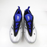 adidas Dame Basketball Shoe Men's Silver/Blue Used 15-SHOE-021635