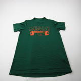 Miami Hurricanes adidas Aeroready Short Sleeve Shirt Men's Used Multiple Sizes TOPS-173969