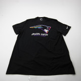 New England Patriots Nike NFL On Field Short Sleeve Shirt Men's Black Used 2XL-TOPS-174024