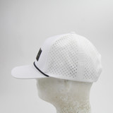 Pacific Headwear Snap-Back Hat Unisex White New with Tags OSFM HATS-016164