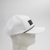 Pacific Headwear Snap-Back Hat Unisex White New with Tags OSFM HATS-016164
