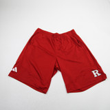 Rutgers Scarlet Knights adidas Athletic Shorts Men's Red Used XL-SHOR-037534