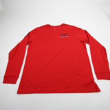 New England Patriots Nike NFL On Field Long Sleeve Shirt Men's Red New XL-TOPS-174033