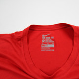 Houston Cougars Nike Short Sleeve Shirt Men's Red Used 3XL-TOPS-174328