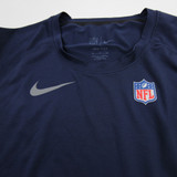Nike NFL On Field Sleeveless Shirt Men's Navy Used XL-TOPS-174087