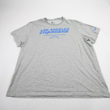 Los Angeles Chargers Nike NFL On Field Short Sleeve Shirt Men's Gray Used 3XL TOPS-174080