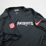 New England Patriots Nike NFL On Field Short Sleeve Shirt Men's Used Dark Gray 2XL-TOPS-174094