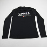 Miami Hurricanes Sport-Tek Long Sleeve Shirt Men's Black Used Multiple Sizes TOPS-173977