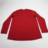 Rutgers Scarlet Knights adidas Aeroready Long Sleeve Shirt Men's Red Used L-TOPS-174015