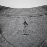 Miami Hurricanes adidas Short Sleeve Shirt Men's Gray Used S TOPS-174364