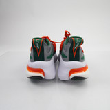 Miami Hurricanes adidas Alphaboost Running & Jogging Shoes Men's New Gray/Dark Green 13-SHOE-021733