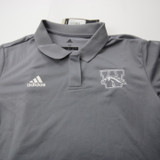 Western Michigan Broncos adidas Polo Women's Gray New with Tags Multiple Sizes TOPS-174519