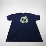 Fruit of the Loom Short Sleeve Shirt Men's Navy Used XL-TOPS-174473