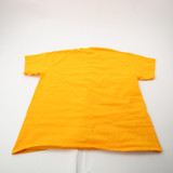 Port & Company Short Sleeve Shirt Men's Gold Used XL-TOPS-174563