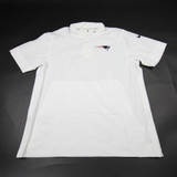 New England Patriots Nike NFL On Field Dri-Fit Pullover Men's White Used L TOPS-174814