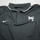 Air Force Falcons Nike Dri-Fit Polo Men's Gray/White New 3XL-TOPS-174740