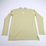 adidas Long Sleeve Shirt Men's Gold Used S-TOPS-172844