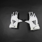 adidas adizero Gloves - Receiver Unisex White/Black New with Tags L-EQPT-006506