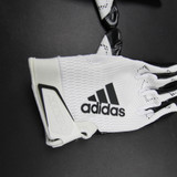 adidas adizero Gloves - Receiver Unisex White/Black New with Tags L-EQPT-006506