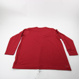 Oklahoma Sooners Air Jordan Dri-Fit Long Sleeve Shirt Men's Crimson Used 2XL-TOPS-174551