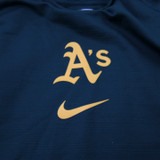 Oakland Athletics Nike MLB Authentic Long Sleeve Shirt Men's Green Used M-TOPS-174919