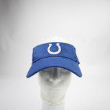 Indianapolis Colts New Era Visor Unisex Blue Used OSFM HATS-016213