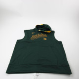 Oakland Athletics Nike MLB Authentic Sweatshirt Men's Dark Green/Gold Used XL-TOPS-175105