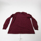 Virginia Tech Hokies Nike Long Sleeve Shirt Men's Maroon Used L-TOPS-175013