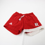 Rutgers Scarlet Knights adidas Practice Shorts Women's Red Used M SHOR-037677