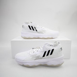 adidas Dame Basketball Shoe Men's White New without Box 8 SHOE-021872