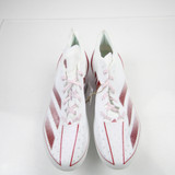 adidas adizero Football Cleat Men's White New without Box 13 CLEA-016362