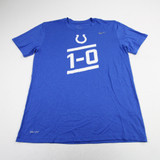 Indianapolis Colts Nike Dri-Fit Short Sleeve Shirt Men's Blue Used L TOPS-175364