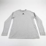adidas Amplifier Long Sleeve Shirt Men's Gray Used M-TOPS-175396