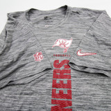 Tampa Bay Buccaneers Nike NFL On Field Short Sleeve Shirt Men's Gray Used 3XL TOPS-175564