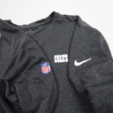 Indianapolis Colts Nike NFL On Field Dri-Fit Long Sleeve Shirt Men's Gray Used XL-TOPS-175353
