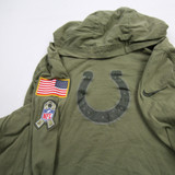 Indianapolis Colts Nike Dri-Fit Long Sleeve Shirt Men's Olive Used XL TOPS-175357