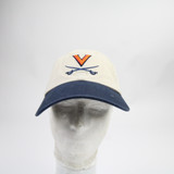 Virginia Cavaliers 47 Brand Adjustable Hat Unisex Beige/Navy Used OSFA-HATS-016386